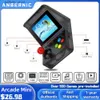 Портативные игровые игроки ретро портативные мини -портативные портативные контакты Arcade Game Console 32Bit 520 Game Video Handheld Game Game Joystick Kid Gift Q240326