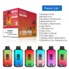 Vaper Puff 18000 Factory Cena Bangbox Puffs 18k E Vapes Vapes Do dyspozycji 850MAH 26 ml wstępnie wypełnionego vaper puffar elektroniczny papier papierosowy 9000 Puff 12000