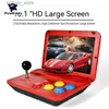 Draagbare gamespelers 2023 Powkiddy A13 10 inch groot scherm afneembare joystick vintage gamespeler high-definition vintage mini-gameconsole cadeau Q240326