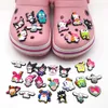 Baby Mädchen Kuromi Melodie Katzen Anime Charms Großhandel Kindheitserinnerungen lustiges Geschenk Cartoon Charms Schuhzubehör PVC Dekoration Schnalle weiche Gummi-Clog-Charms