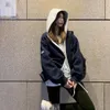 2023 New Fragrant Style Design Sense, Small Popular Baseball Suit, Hooded Sweater Coat, Plush Thickened, Versatile for Women in Autumn and Winter