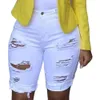 Kvinnor denim shorts sommar förstörde hål jeans mode casual byxor kort för kvinna pantalones cortos rippade femme ropa mujer 240320