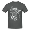 Nouveau limité Cat Lover Bass Guitar Player Rock N Roll Guitariste Bassiste Tee S-3Xl d4ci #