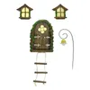 Figurines décoratives maisons de fées pour enfants, brillent dans la nuit, accessoires de jardin miniatures, Mini décoration extérieure pour pelouse