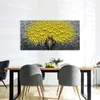 1 Stück abstrakte Blumen Malerei Leinwanddrucke nordische Poster Wandkunst Bilder für Wohnzimmer Büro Schlafzimmer Esszimmer moderne Heimdekoration ohne Rahmen