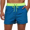 Heren Zomer Zwemshorts Badmode Trunks Badpakken Sneldrogend Surfstrandbord Elastische taille Zwembroek Surffing Shorts met Mesh Z3By #