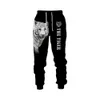 Y2K Pants Man New Sweatpants Animal Pattern LG Gym Tiger Skull Jogging Hiphop Harajuku Bästa vintage 3D -utskrift Löst sport B5YP#