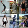Christian Workout Gym Shorts para homens Cross Print Quick Dry respirável malha Shorts com bolsos Athletic Fitn Running Jogging V9wO #