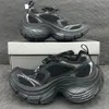 Abartılı hacim 10xl kargo spor ayakkabısı vintage ayakkabılar siyah beyaz gri pembe mavi kırmızı mikrofiber ve örgü yaz 2024 gösterge koşu yürüyüş eğitmenleri