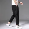 Pantaloni da uomo Busin di nuova qualità autunno Pantaloni comodi da uomo elastici Pantaloni da uomo casual a gamba dritta Pure Cott Primavera e n7jo #