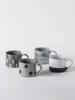 머그잔 Latte Cup Coffee Ceramic Handle Breakfast Water Creative Mug European Lovers