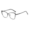 Sunglasses Luxury Color Changing Cat Eyes Neutral Fashionable Minimalist Protective Flat Light Glasses Anti-Blue