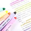 6 PCSSET GEL BIBLE HIGHLIGHTERS PENS BLEED ASSORTED COLORSマーカー