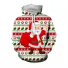 مضحك Santa Claus Gifts Graphic Sweatshirts Merry Christmas Reindeer Sock 3D Hoodies for Men Clothing Y2K Women Pullover X0CX#