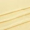 Kumaş 200gsm Dokuma Kevlar Fabric1100 Dtex Dayanıklı Düz ​​Renk Sarı Aramid Fiber Bez DIY Dikiş El Sanatları 100cm*30cm