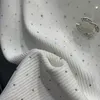 豪華なダイヤモンドタンクトップスウィーレスセクシーなスリムキャミソール夏のクロップトップサマーTシャツ