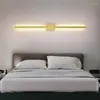 Applique moderne Smart LED applique longue lumière pour intérieur décor à la maison chambre salon éclairage canapé fond AC85-265V