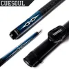 Cuesoul 58 tum 19oz 12 Maple Biljard Stick Pool Cue Set 115mm1275mm Tipweight Justerbar 240311