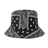 CKET HATS 2023 Fashion Printing Fisherman Hat Street Punk Pot Hat Dubbelsidig fritid Sunset Bucket Hat Mens and Womens Hatc24326