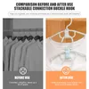 Hangers 10pcs Clothes Hanger Superimposed Hook Multifunctional Closet Connector Hooks Space Saving Durable For Home Wardrobes