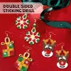 Stitch 20 / 16pcs DIY Diamond Painting Boucles d'oreilles Kit de Noël Gift Rhinaistone broderie Mosaïque Artisanat Eart Sangle Woman Girls Gift