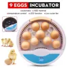 Террариумы 110 В/220 В инкубатор для яиц светодиодный автоматический инкубатор с контролем температуры цифровой инкубатор 9 яиц мини-брудер машина для птиц и птиц