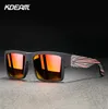 Les lunettes de soleil polarisées KDEAM Retro Men de soleil renforcent TAC Miroir Pcmetal Frame Classic Sports Soleil Antiglare UV400 K21978791