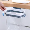 Hooks Portable Plastic Garbage Hanging Bag Kitchen Trash Storage Rack Hook Scouring Pad Dry Shelf Holder Organzier