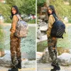 Bolsas de mochila tática Assault Trekking Bag de caminhada Camouflage Sports Pack Travel Camping System Molle System de grande capacidade Militar