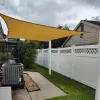 Missignaler Sun Sail Rectangle Shade Cover Canopy Awning Sun Shade Sail Practical UV Block Sunshade Sail Robust for Lawn Deck Patio Garden