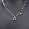 Chaînes Mode coréenne N-lettre Collier Femmes Pur Argent Minimaliste Et Niche Design Clavicule Chaîne Bijoux En Cadeau