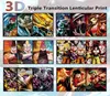 DBZ 3D ملصق Lenticular Jujutsu Kaisen 3D جدار الفن اللوحات الأنيمي 3D لوحات ثلاثية الأبعاد ديكور الجدار H11102382963