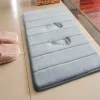 Mats Home Bath Mat Coral Fleece Bathroom Carpet Water Absorption Nonslip Memory Foam Absorbent Washable Rug Toilet Floor Mat