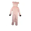 Costumes de Mascotte Halloween Noël Professionnel Cochon Mascotte Dessin Animé En Peluche Déguisement Mascotte Costume