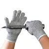 2024 1 Pair HPPE Kitchen Gardening Hand Protective Gloves Butcher Meat Chopping Working Gloves Mittens Women Men's gloves Dropshippin