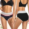 Vrouwen Slipje 3PCS Hoge taille Vrouwen Ondergoed Naadloze Effen Kleur Eenvoudige Katoen Hip-lifting Onderbroek Voor Sport panty