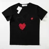 Play Designer Herren-T-Shirts von Cdg Brand, kleines rotes Herz-Abzeichen, lässiges Top, Poloshirt, Clothingx589