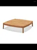 Camp Furniture Factory Price Garden Outdoor Teak Wood Tables High Quality Low Coffee Table