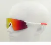 9454 Radfahren Sonnenbrille Outdoor-Sport Männer und Frauen Laufen Mountainbike Antisand Wind Schutzbrille Brille Komplettpaket Zero Blades1116736