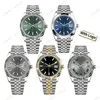 Desinger Watch Mens Watch Rhodium Wimbledon 41mm Automatisk 2813 Rörelse Watches rostfritt stål jubileumsband Män klockor med låddokument orologio di lussso