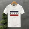 Heren T-shirts 2024 Nieuwe Parijs Mode Creativiteit Nieuwe Lente Zomer Persoonlijkheid T-shirt Voor Heren Luxe Afdrukken T-shirt Man T-shirt Vrouw T240325