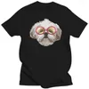 Men's Polos Online Kawaii Shitzu Dog T Shirt Men Cute Shih Tzu T-shirt Male Lovely Shihtzu On Sale Lovers Group Team Tee