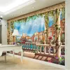 Fonds d'écran Papel De Pared Papier peint personnalisé 3D Po Mural Rétro Paysage européen Fond Mur Salon Chambre Restaurant