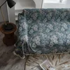 Pokrywa krzesełka sofa pokrycia vintage farmhouse w kształcie litery litery L z wykwintnym wzorem miękkie meble do zużycia do pomieszczenia na kanapie