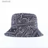 Chapeaux à bord large chapeau seau pour femmes paisley paisley chapeau seau bandana bandana panama homme homme extérieur sport