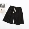 2024 Summer Men modal sleep Short Pants Solid Kolor Sleep Fair Cienka Wygodna Elastyczna Spanie Dno Mężczyzna swobodne luźne szorty 54JS#