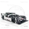 كتل MOC عالي التقنية Super Sports Racing Car Builds Creative F1 Model Toys Kids Kids for Children Boys Gifts 1586pcs T240325