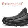 Mens chefs work shoes Fishermans shoes Waterproof and oil proof outdoor water shoes Outdoor light hiking rain boot men 240309