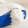 1 cuscino divisorio in cotone lavorato a maglia, non facile da collassare, per chi dorme sul fianco, sulla schiena e in posizione stoh.