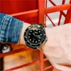 Amber Water Ghost Watch Mens Fashion الكورية الكوارتز التقويم